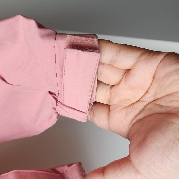 Vintage Elle Sports Pink Zip Up Mesh Oversized Windbreaker Jacket - Picture 7 of 8